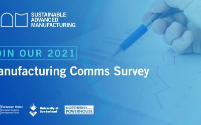 STRATEGIC PARTNER: Sustainable Advanced Manufacturing (SAM) Project survey to continue helping the region’s manufacturers innovate and grow.