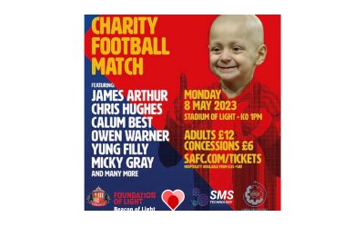 The Bradley Lowery Foundation: SAFC Celebrity Football Match – 8th May 2023