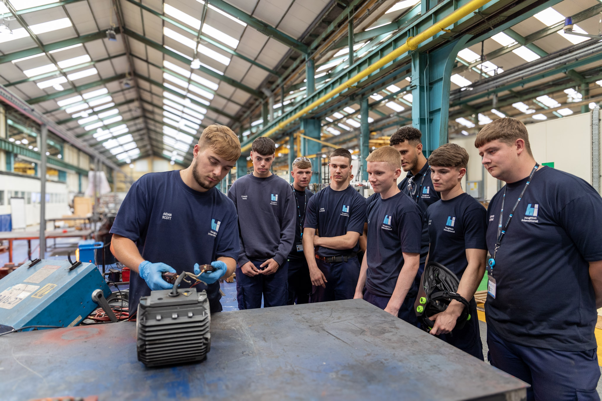 Skill shortage? Houghton International’s Small Works Department Leads the Way in Skilled Workforce Success