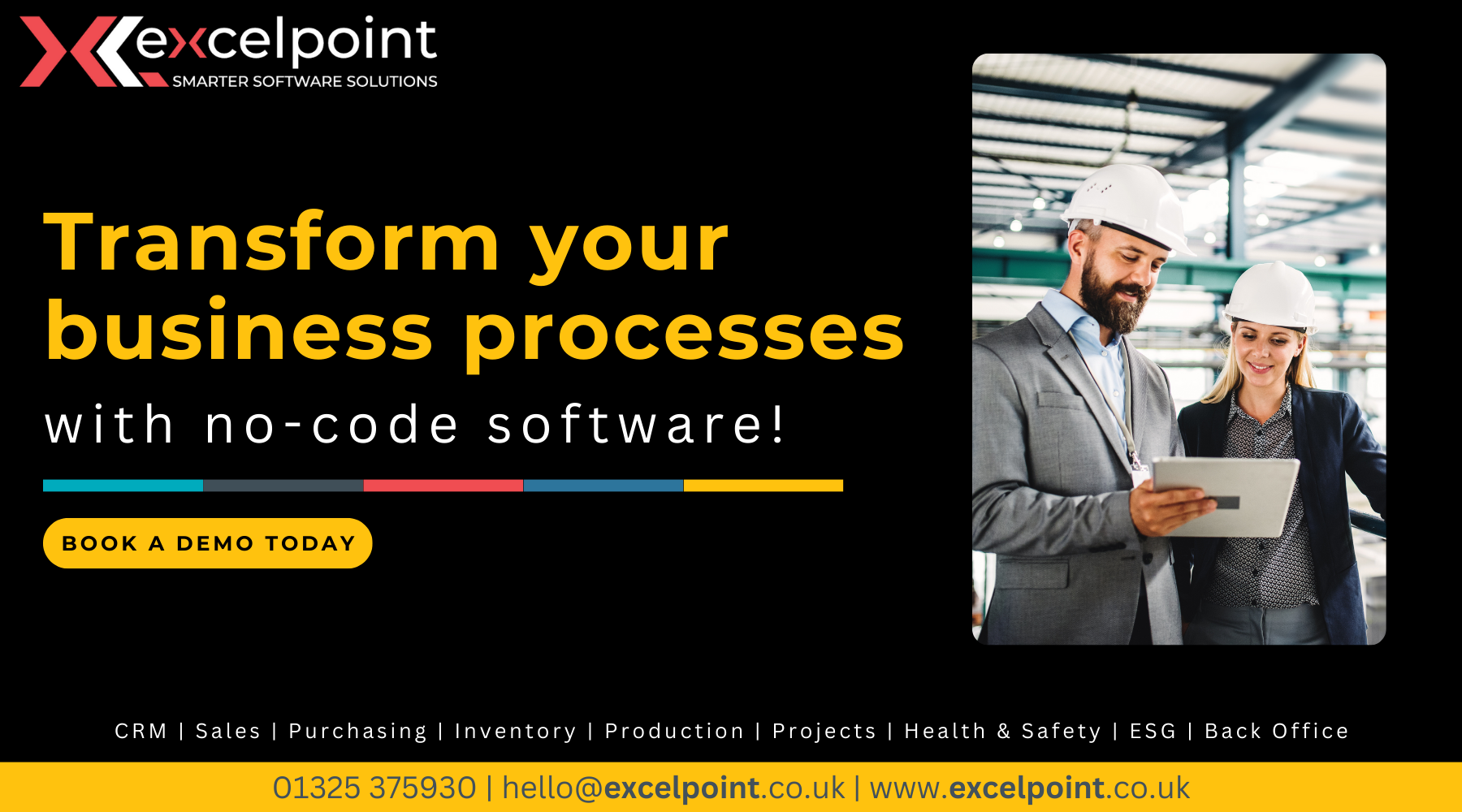 Transform Your Business Processes with Excelpoint’s No-Code Software