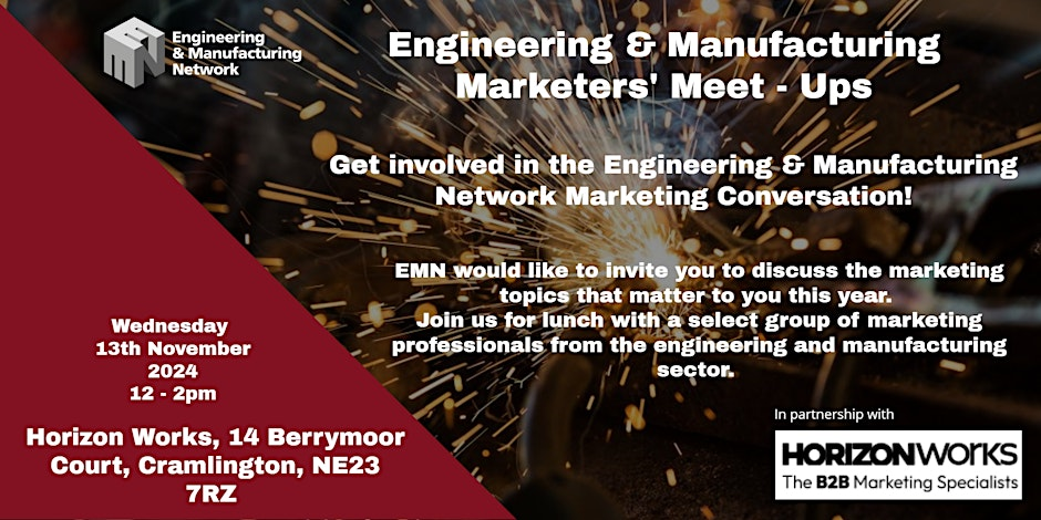 Engineering & Manufacturing Marketers’ Meet-Up 2024