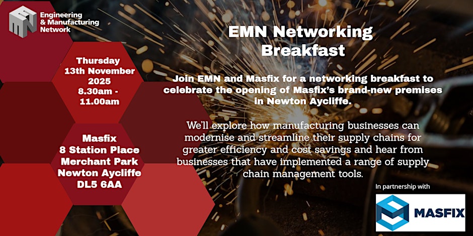 EMN Networking Breakfast – Streamlining your Supply Chain for Efficiency