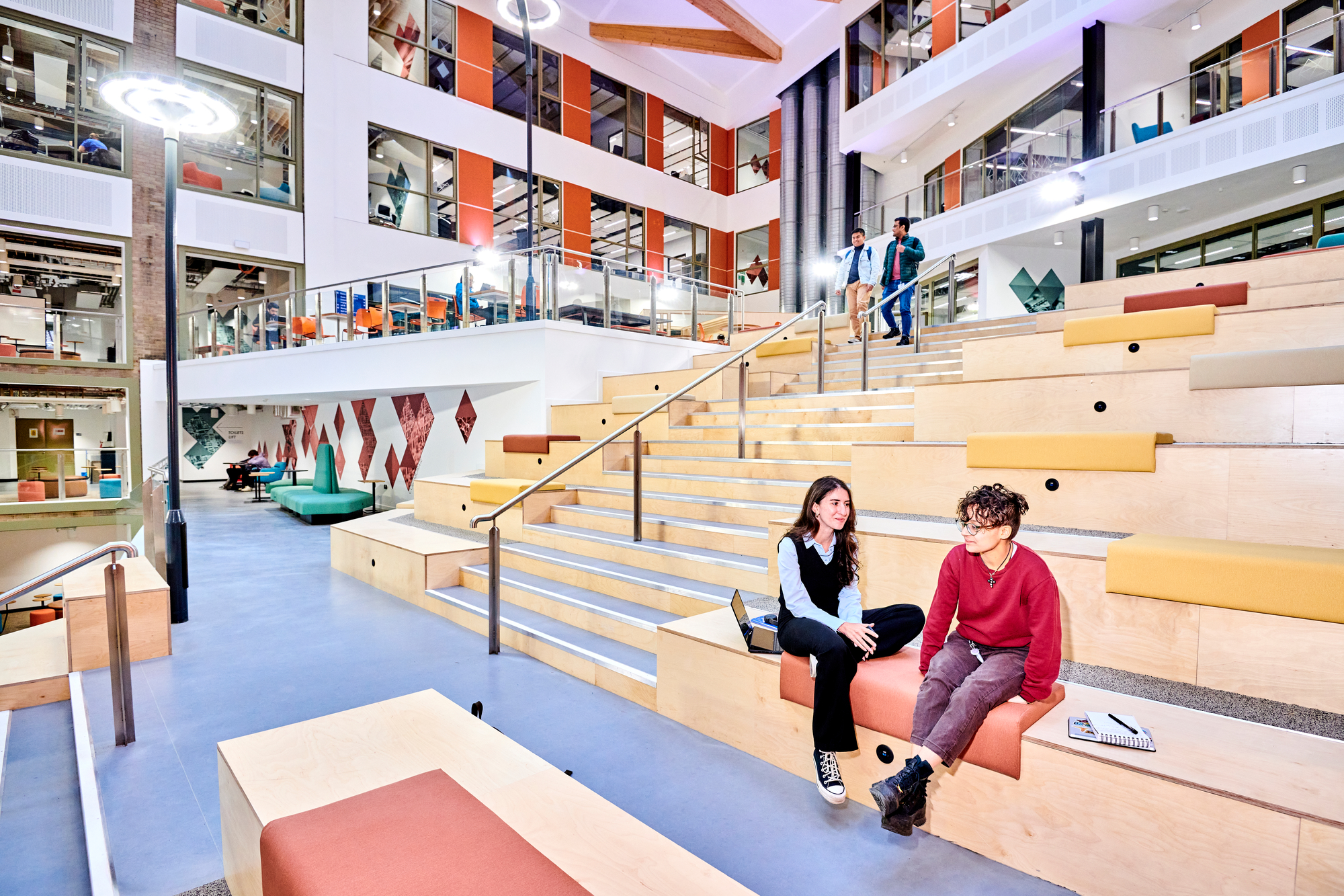 Newcastle University Level 6 BEng apprentices learning engineering principles in a classroom setting