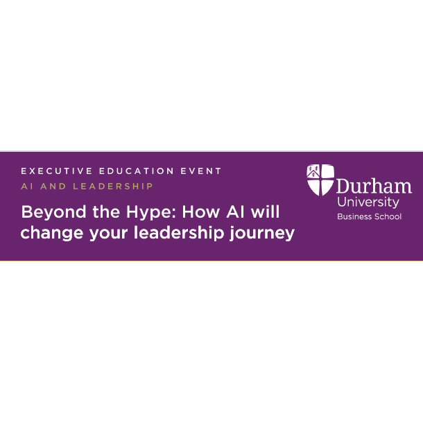 Promoted Event: Beyond the Hype: How AI will change your leadership journey