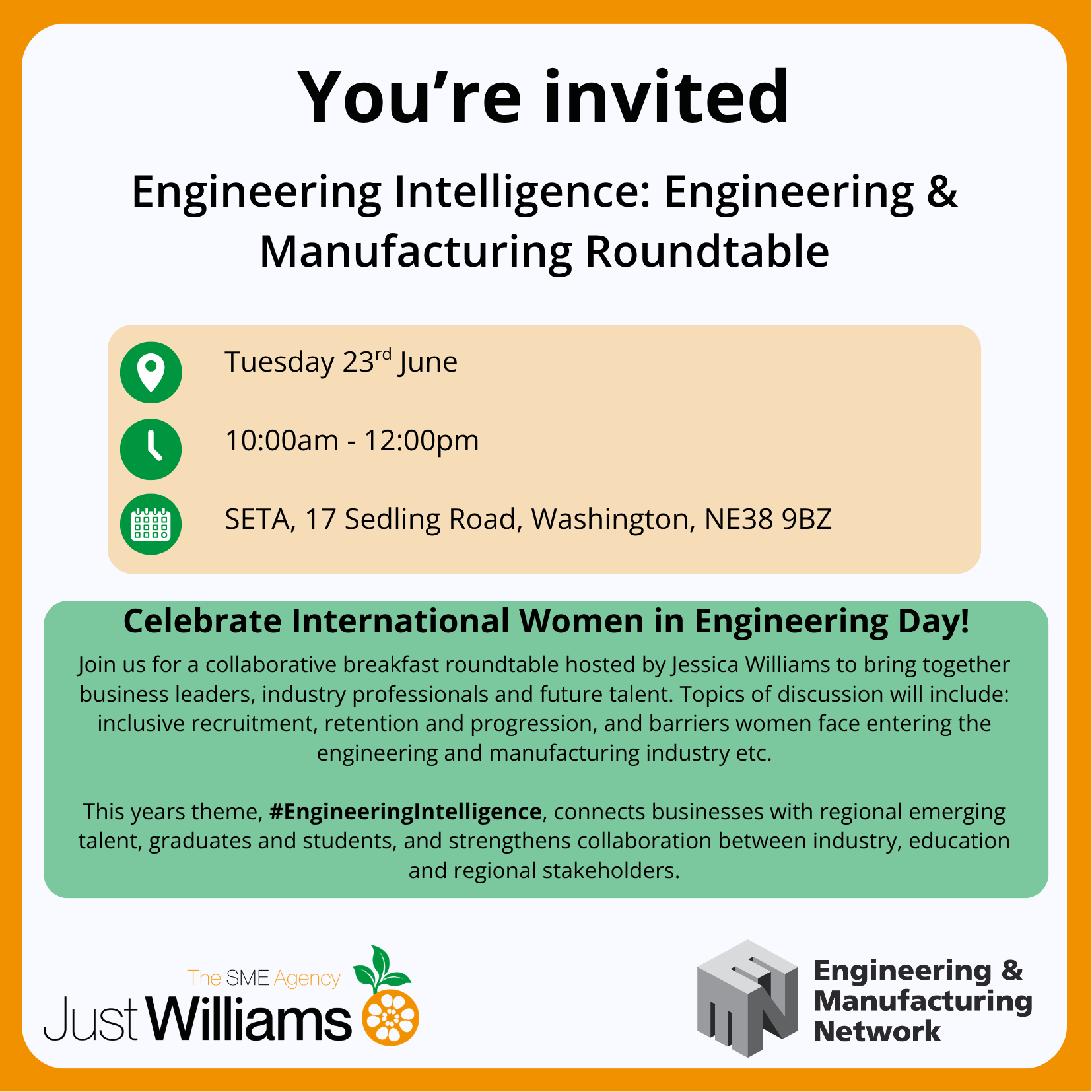International Women in Engineering – Round Table